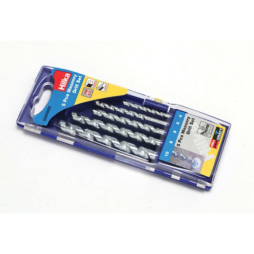 Hilka Masonry Drill Bit Set (5013433800005)